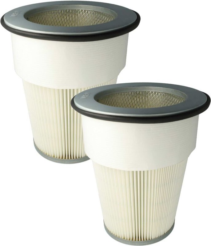 Thumbnail - 2x Lamellenfilter kompatibel mit Dustcontrol dc Tromb 400, 2800, 2900, 1800 Handstaubsauger - Vhbw