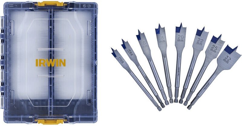 Blue Groove Holzbohrer-Set 4x 8-Teilig - I-Iw4041011