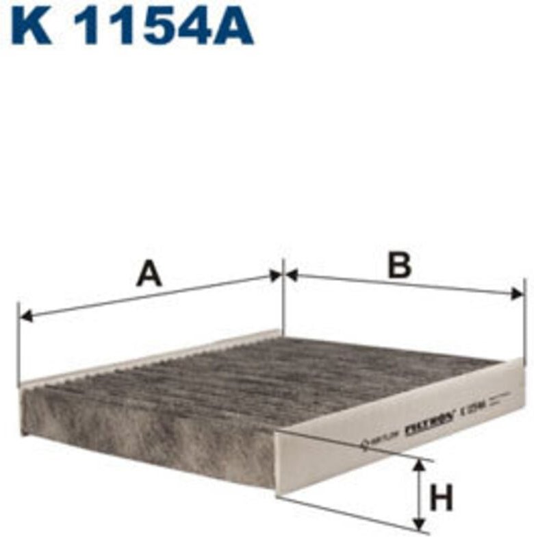 Innenraumfilter K1154a Filtron