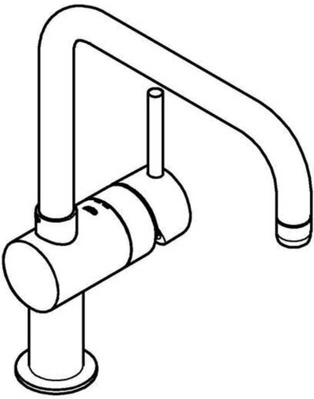 Minta Einhand-Spültischbatterie, U-Auslauf, 32488AL0 - Grohe