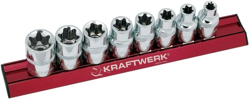 Kraftwerk - 8-t. magalu E-TX-Stecknusssatz 1/2'