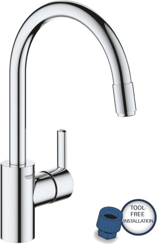 Feel - Küchenarmatur, mit ausziehbarem Anschluss, Chrom 32671002 - Grohe