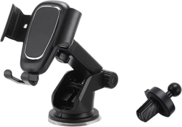 Autotelefonhalter, 4-7,2 Zoll, 360-Grad-Drehung, Silikon, universell, schwarz