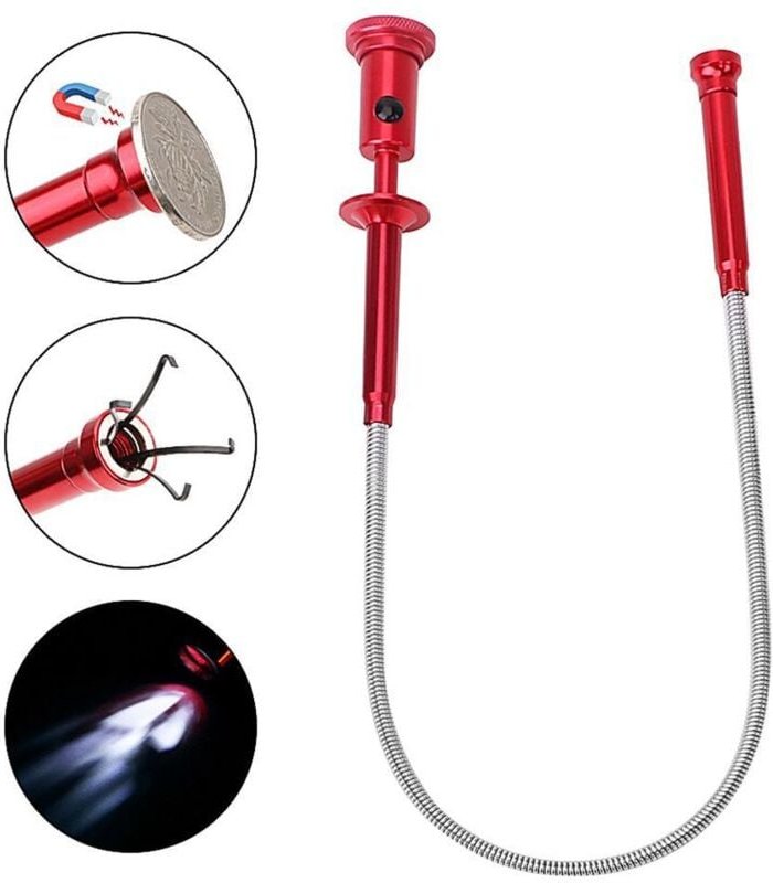 Magnetisches Aufnahmewerkzeug, flexibles magnetisches Aufnahmewerkzeug, magnetisches Aufnahmewerkzeug, 4-Klauen-Greifer,...