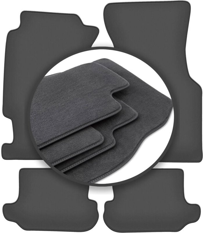 Premium-Fußmatten für: Honda CRX DelSol Coupé, Cabrio (1992-1997)