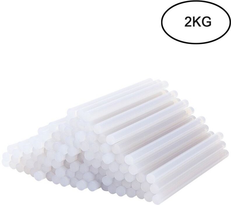 Wolketon - swanew 110 Stück Transparent Heißkleber Ø11 mm. Heissklebestifte Klebesticks Heißklebestifte. 2KG Standard He...