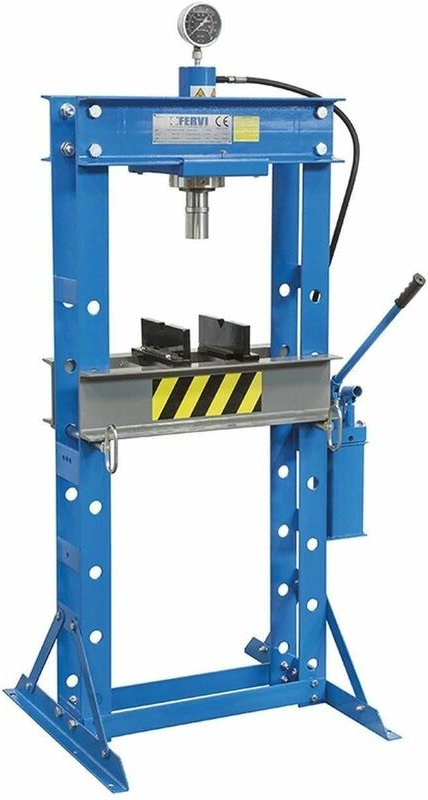 Hydraulikpresse Hydraulische Handpresse Werkstatpresse 30 Tonnen Fervi P001/30