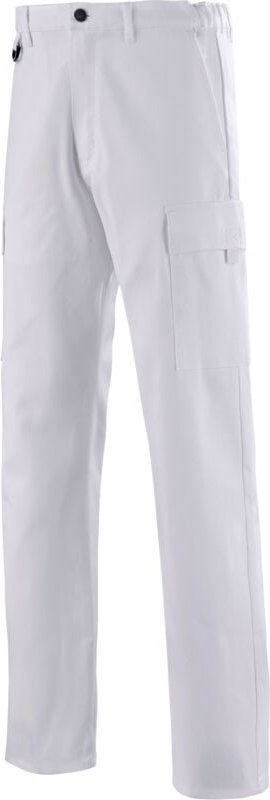 Kampfanzug-Hose 100% Baumwolle Weiss Xs - Fr(36-38)