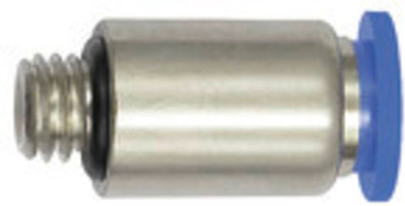 Riegler - Gerade Steckverschraubung »Blaue Serie« mini, rund, M3