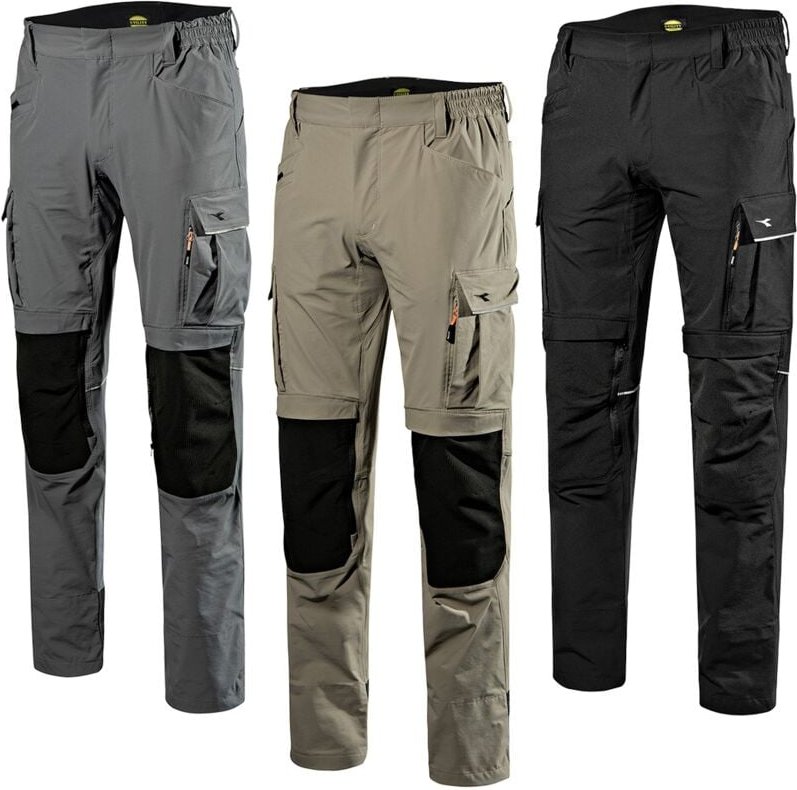 Thumbnail - Diadora - Pant Tech Performance Stretch-Arbeitshose - l - Beige