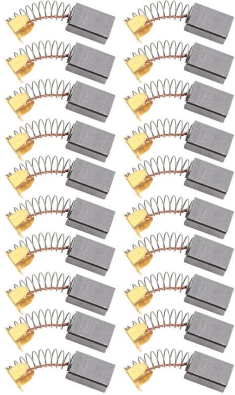 20 Stück Kohlebürsten, austauschbare Leiter für Elektromotor, 101, 6, 10, 15 mm