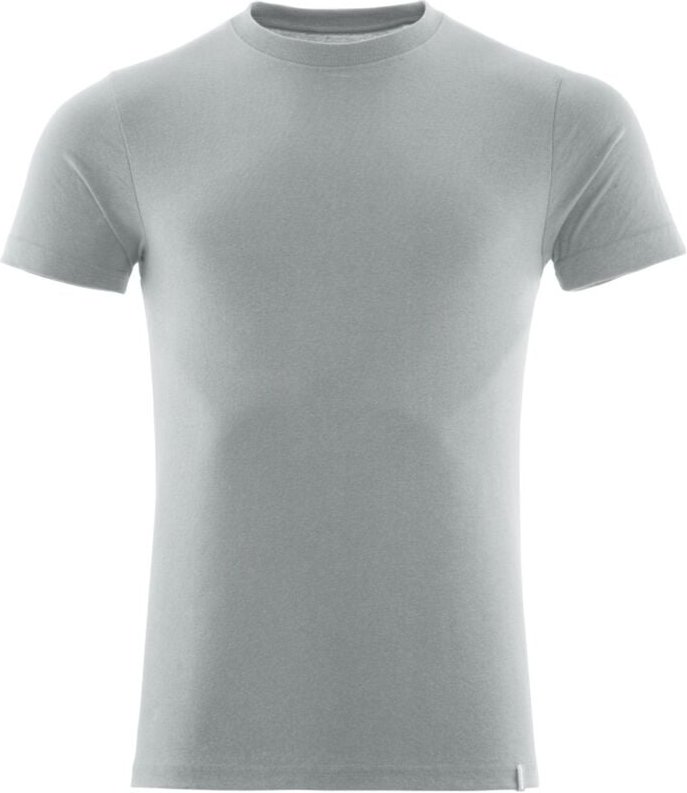 T-Shirt Mascot Crossover - Moderner Schnitt - 20482-786-Silbergrau-XXL
