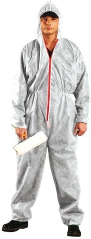 Maleranzug in versch. Farben weiß xxxl