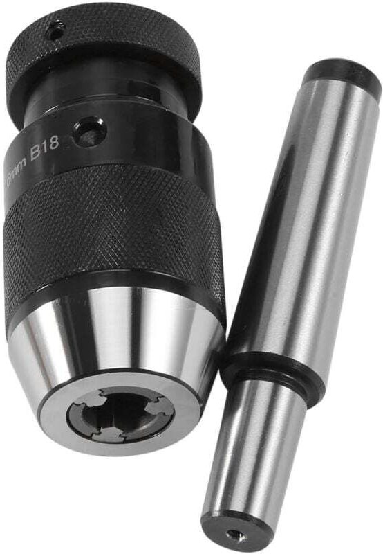 Schnellspannbohrfutter 1-16mm B18 + MT3 M12 Morsekegelschaft DIN228A