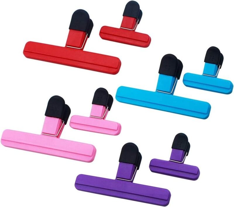 Lebensmittelklammern, große Lebensmittel-Verschlussklammern aus Kunststoff, für Lebensmittelbeutel in der Küche, Kartoff...