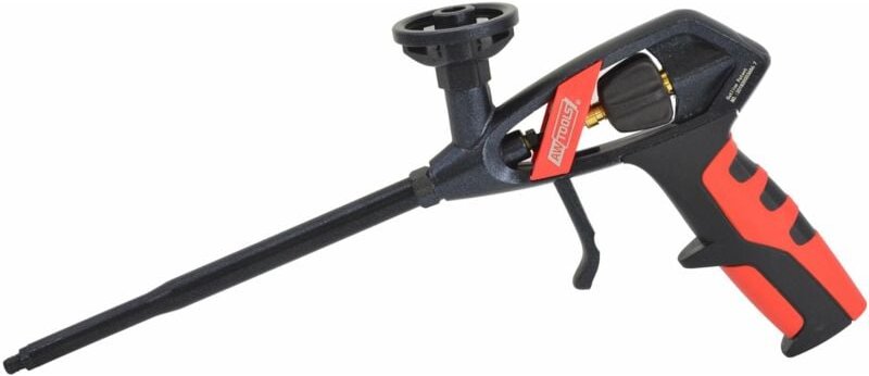 Awtools pistolet do piany teflon, korpus alu, uchwyt tpr+pp