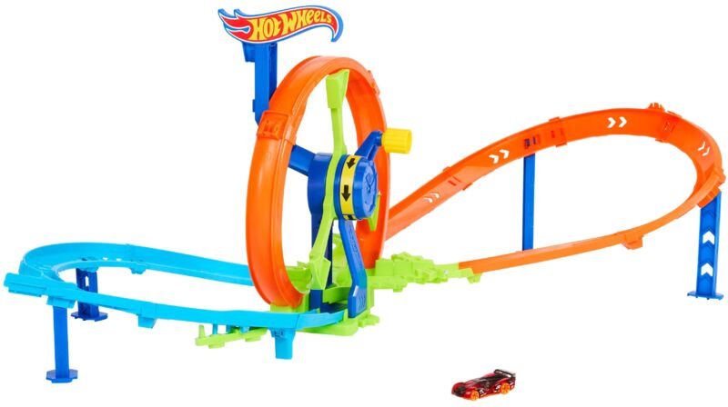 Hot wheels rapid launch loop