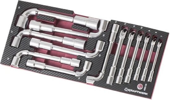 Kraftwerk - Steckschlüsselschale 7-19 mm EVA3 13-teilig - 4903-29