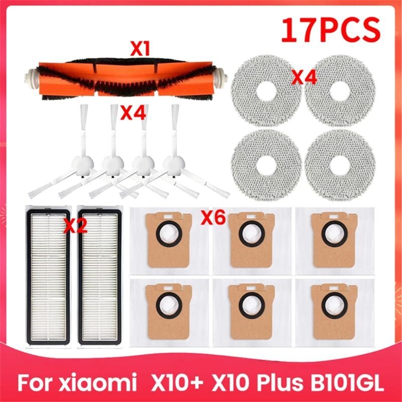 Thumbnail - Für Roboter Vakuum X10 + X10 Plus B101GL Ersatzteile Zubehör