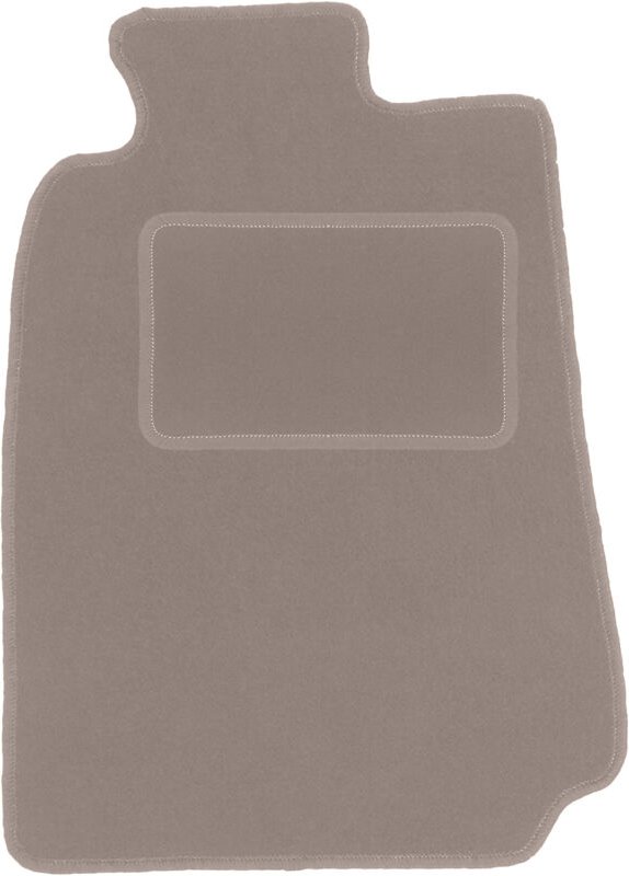 Beige Fahrermatte für: Mercedes CLK W208 Coupé (1997-2003)