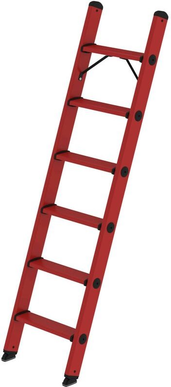 MUNK GFK- Stufen- Anlegeleiter mit 6 Stufen ohne Traverse