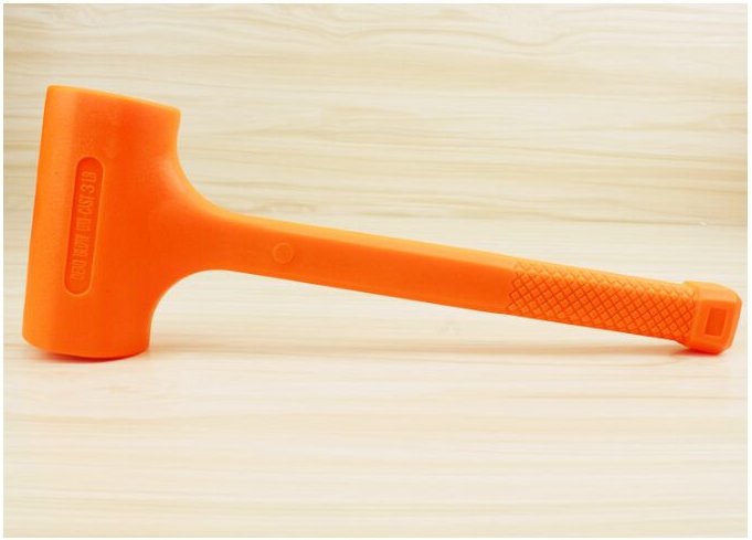 Gummihammer/Hammer, Durchmesser 40 mm, PVC-Beschichtung, Gummihammer, Schlagwerkzeuge, Montagehämmer, Hämmer und Schläge...