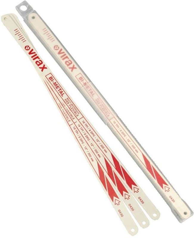 Handsägeblätter 10 Zähne/cm VIRAX - 10er Pack - 043004