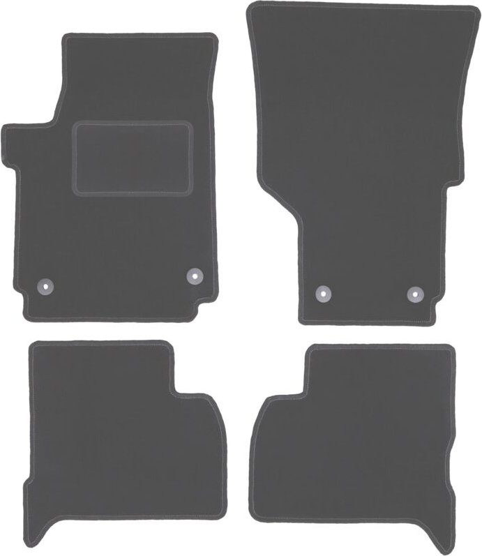 Graphit-Fußmatten für: Volkswagen Amarok Pickup (2010-)