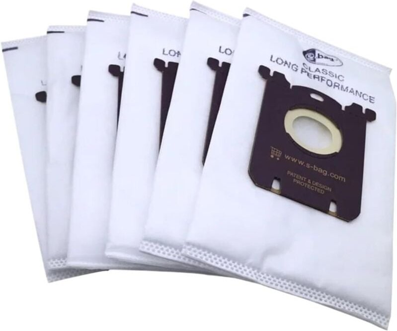 12er-Pack Staubsaugerbeutel kompatibel mit Electrolux, S-Bag FC8020 FC8130 HR8349 HR8368 FC8404 HR8300, AEG Tornado Volt...