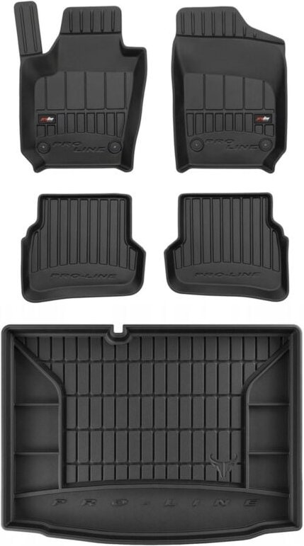 Thumbnail - SET 3D Gummimatten Fabia 3 HB 2014-2022