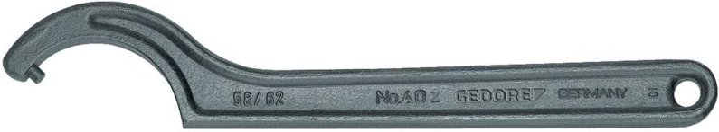 40 z 205-220 Hakenschlüssel, din 1810 Form b, 205-220 mm