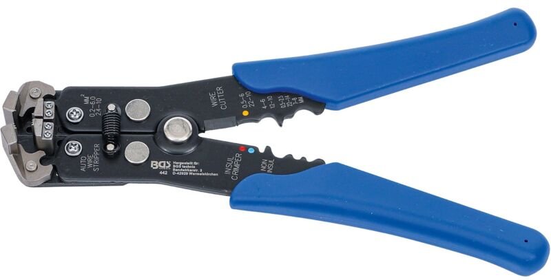 Bgs Technic - Automatische Abisolierzange für Draht-Ø 0,13 - 6 mm² 210 mm