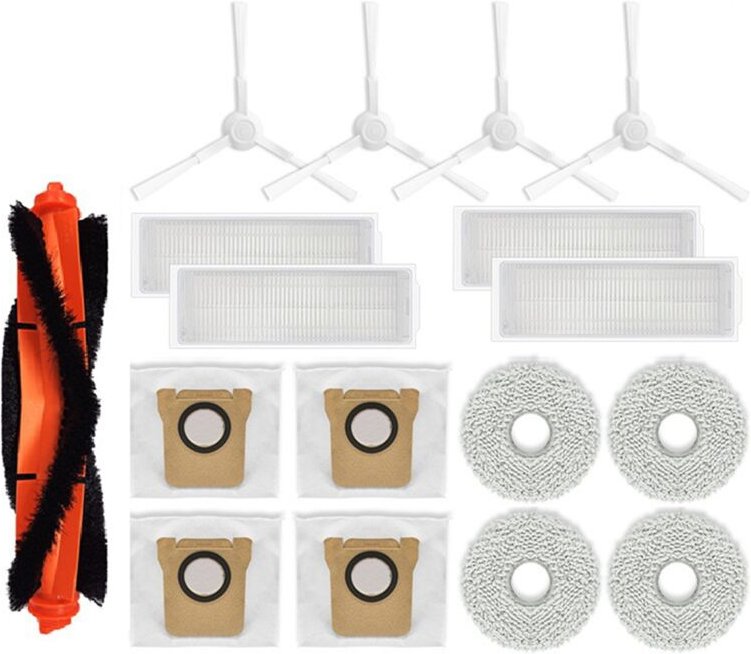 Für M30 Pro Filter Tasche Waschlappen Mopp Wichtigsten Seite Pinsel