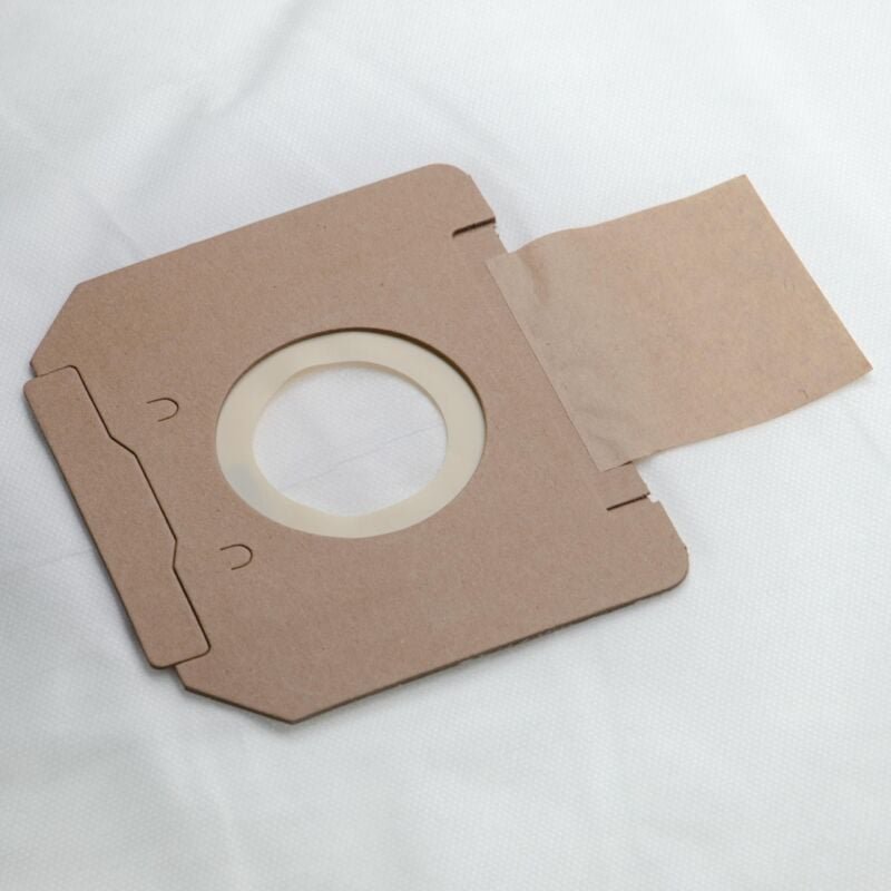 5x Staubsaugerbeutel Ersatz für Bosch 2607432038 für Staubsauger - Mikrovlies, 70,2cm x 40cm, Weiß - Vhbw