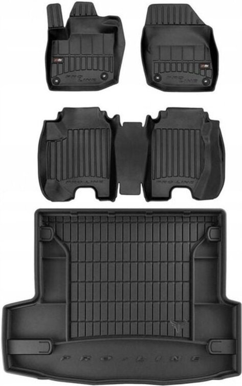 SET 3D Gummifußmatten Honda Civic 9 Kombi 2011-2016 d