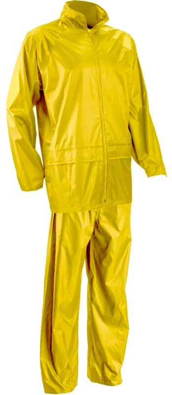 Arbeits-Regenbekleidungssatz PLUVIO - Gelb S - 38/40