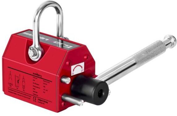 Manueller Magnetgreiferlift für Bleche und Profile bis 100 kg