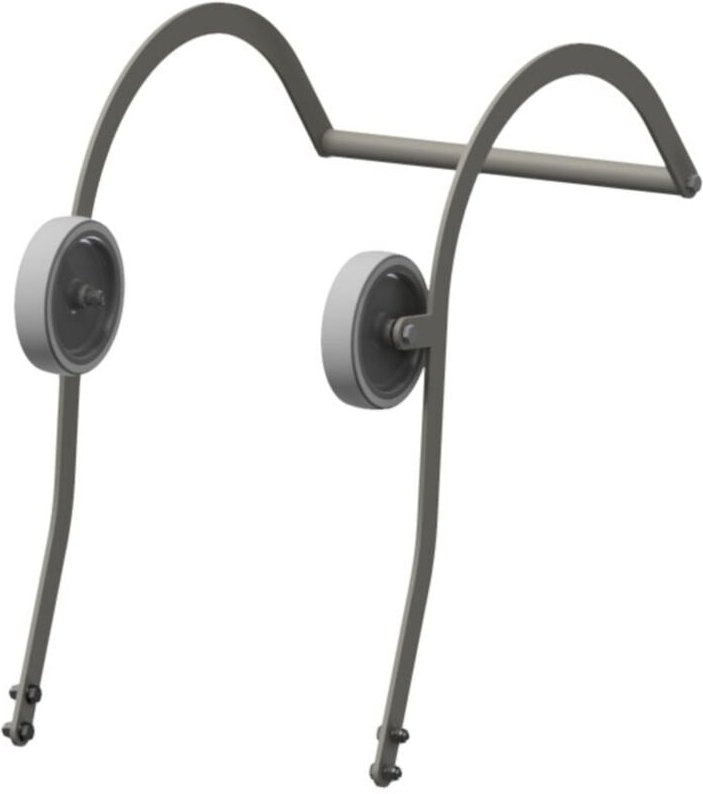 Zarges fahrbarer Firsthaken