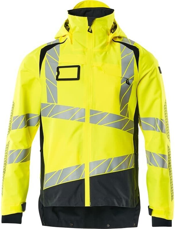 Fleecepullover mit Reißverschluss 19103 Gr. l hi-vis gelb/schwarz - Mascot
