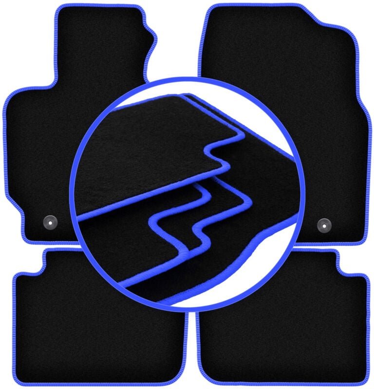CARLUX-BLUE Autofußmatten für: Mazda CX-5 I SUV (2012-2017)