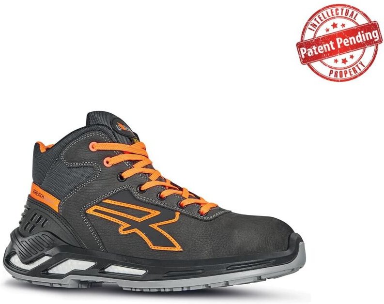 Hochsichere Sicherheitsschuhe LORD ESD S3 CI SRC - Grau/Orange 45