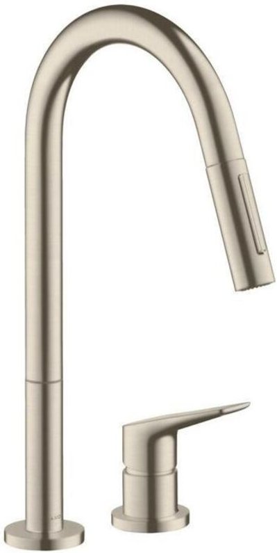 Axor Citterio m dn 15 2-Loch Einhebel-Küchenmischer 220 - Hansgrohe