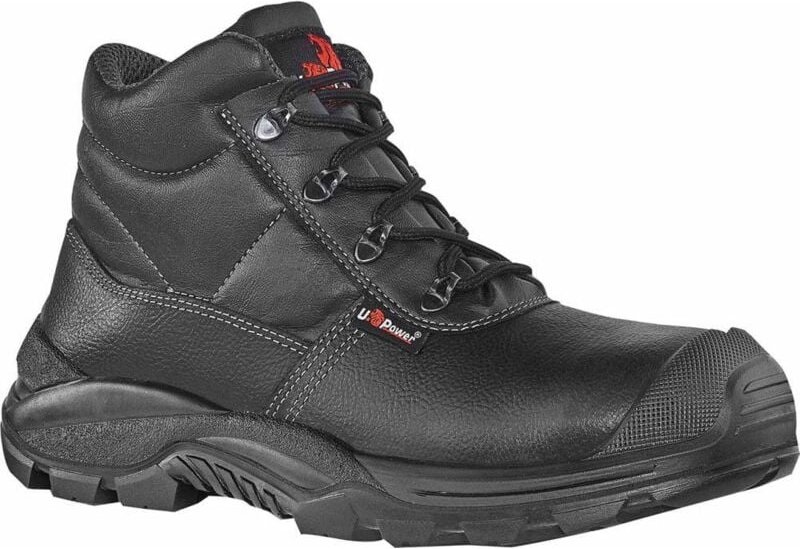 Thumbnail - UPower Schnürstiefel EN20345 S3 src Jaguar uk Gr.44 Glattleder schwarz Kunststoffkappe