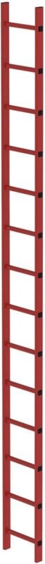 Munk - Günzburger Steigtechnik Schachtleiter gfk 300 mm lichte Weite 14 Sprossen - 064014