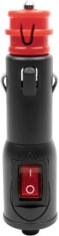 Zigarettenanzünderstecker, universeller 12-V-Zigarettenanzünderstecker mit Schalter und Sicherung für Camping, Auto, Boo...