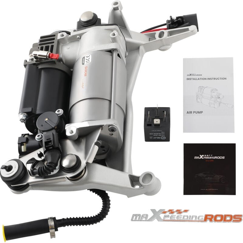 Kompressor + Halterung + Relais for VW Touareg 7L Porsche Cayenne 955 9PA