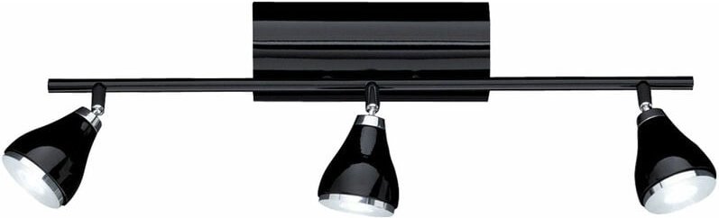 LED Decken Strahler Wohn Zimmer Beleuchtung Flur Lampe schwarz Spots verstellbar WOFI 7803.03.60.0000