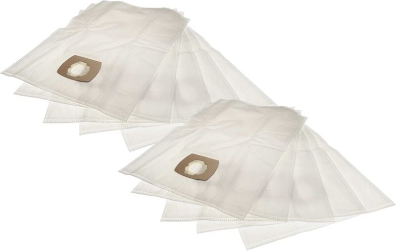 Thumbnail - 10x Staubbeutel Ersatz für Flex 385.093 für Staubsauger - 44cm x 33cm Weiß - Vhbw
