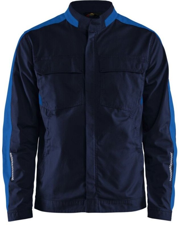 Blaklader - Blakläder Bundjacke Industrie Stretch, marineblau / kornblau, Unisex-Größe: 2XL