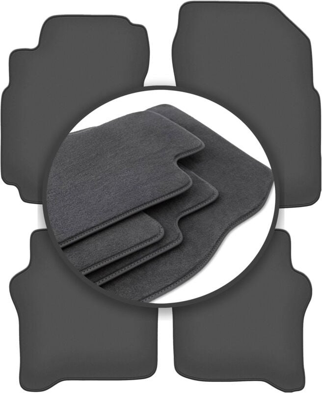 Premium-Fußmatten für: Nissan Primera P12 Kombi, Limousine, Liftback (2001-2007)